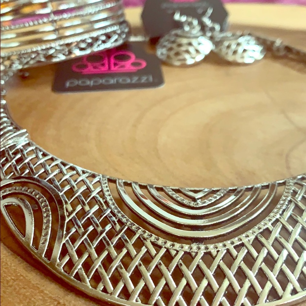 Silver Statement Necklace